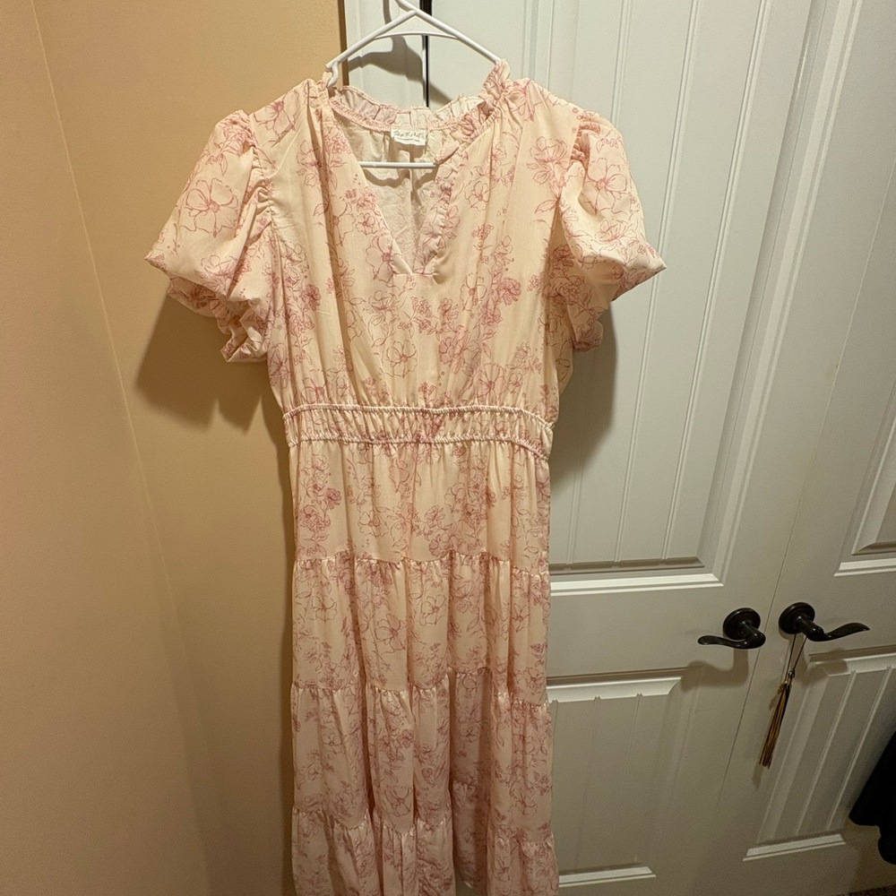 Floral Pink Dress